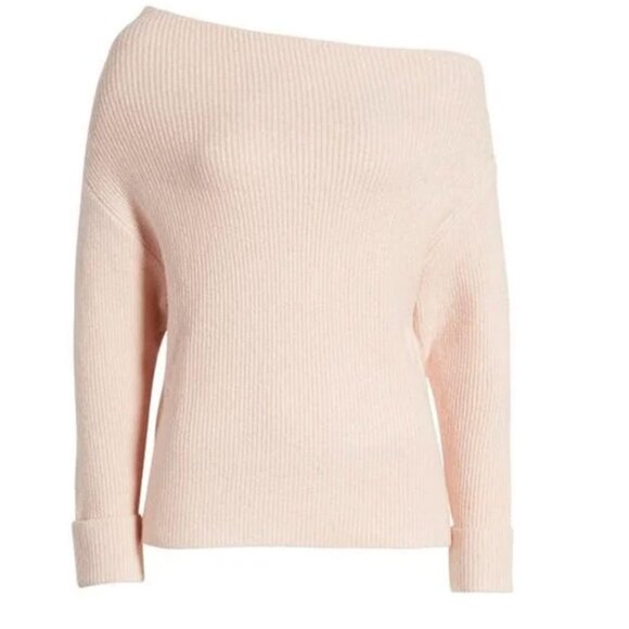 NWT Treasure & Bond Super Soft Off The Shoulder Relaxed Fit Sweater Size S - Picture 1 of 9